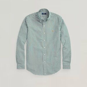 NWOT Ralph Lauren Classic Fit Gingham Oxford Shirt